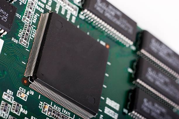 microchip close up close up shot of a microchip close up tehnical stock pictures, royalty-free photos & images