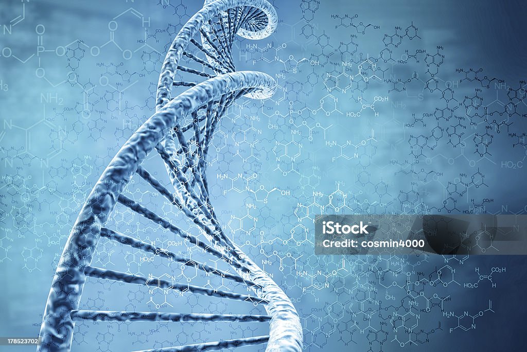 illustration of a dna Biology Stock Photo