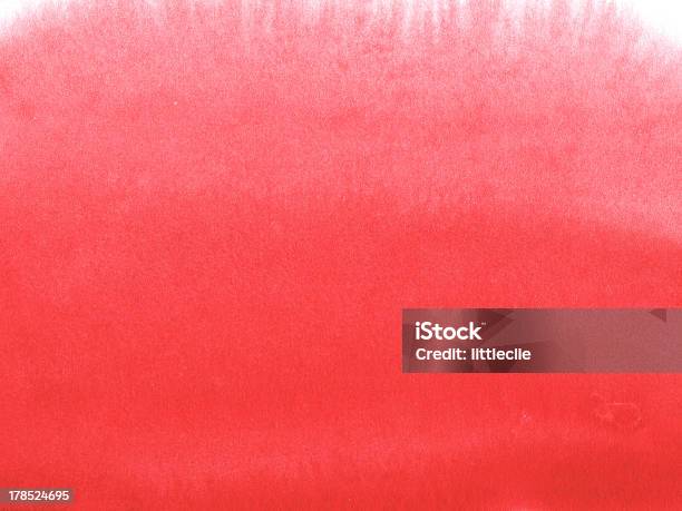 Textura Rojo Acuarela Foto de stock y más banco de imágenes de Abstracto - Abstracto, Con textura, Fondo con color