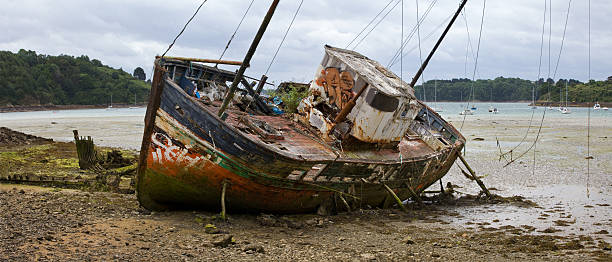 istock Abandoned fishing boat 178524763