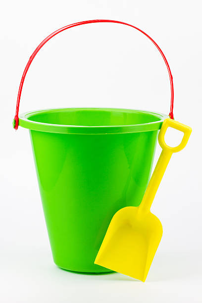 istock Sand bucket with shovel. 178524982