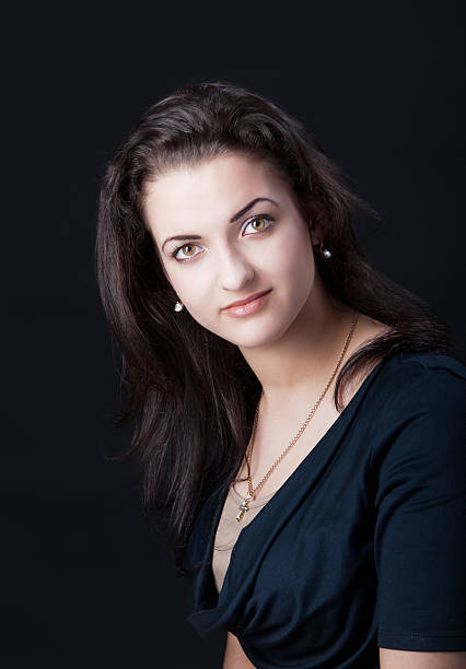 istock portrait of a beautifu brunette 178525190