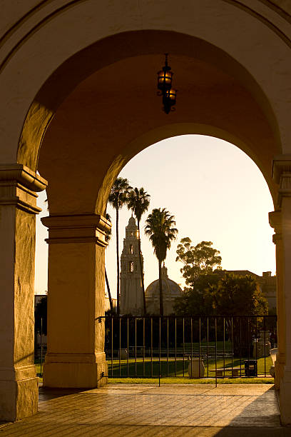 istock Balboa Park Museum of Man through Arch 178525353