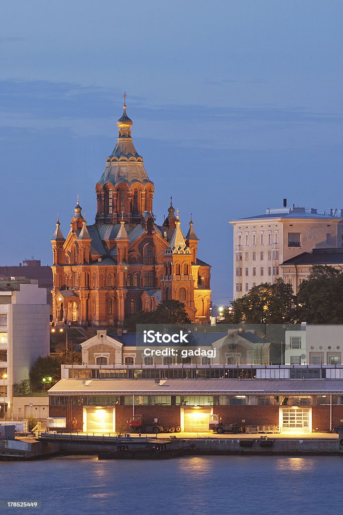 Успенский собор Хельсинки - Стоковые фото Большой город роялти-фри