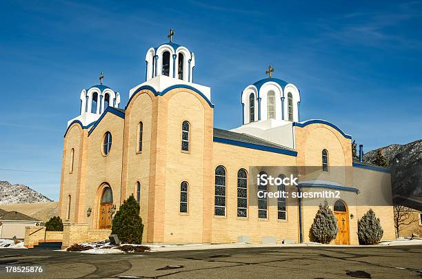 Igreja Único - Fotografias de stock e mais imagens de Butte - Butte, Inverno, Arquitetura