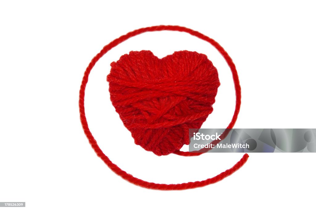 Lã corações - Royalty-free Amor Foto de stock