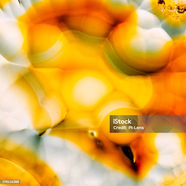 Semitranslúcido Fatia De Ágata Quartzo Sílica Pedras Preciosas - Fotografias de stock e mais imagens de Amarelo