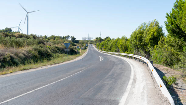 istock A scenic road on a hot summer day in, Spain. 1785264293