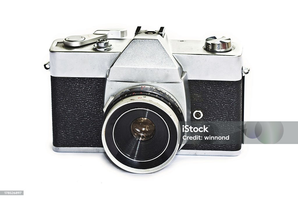 vintage Kamera - Lizenzfrei Altertümlich Stock-Foto