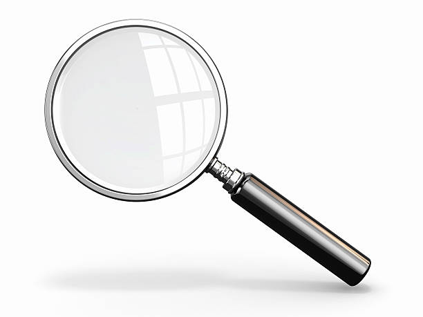 istock Magnifying glass. Loupe on white background 178526998