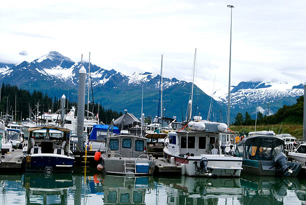istock Boats in Valdez harbor 178528246