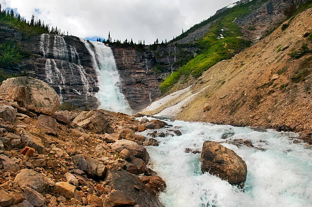 istock landscapes with picturesque waterfall 178528508