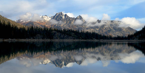 North Cascade Range stock photo