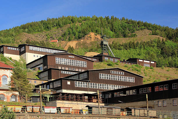Mines of Rammelsberg, Germany stock photo