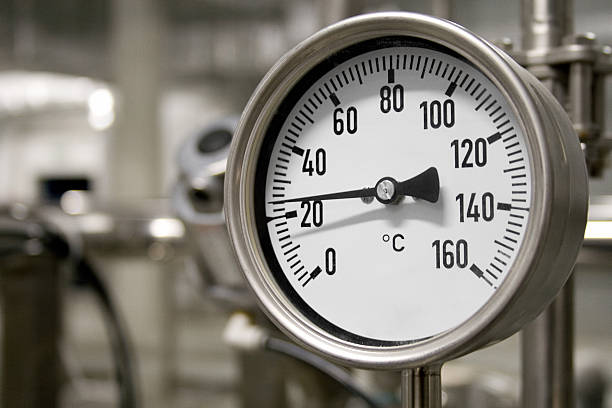 Cтоковое фото Промышленный термометр