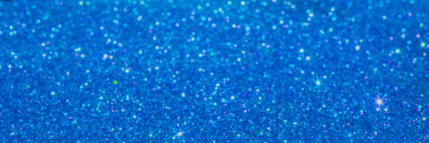 istock Blurred images of blue sparkling backgrounds 1785301380
