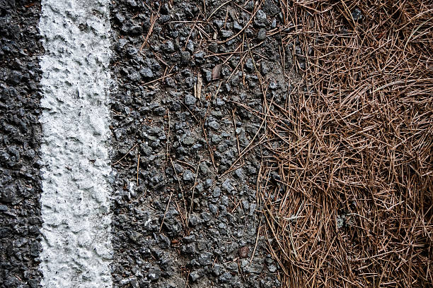 Textura de estrada de asfalto - fotografia de stock