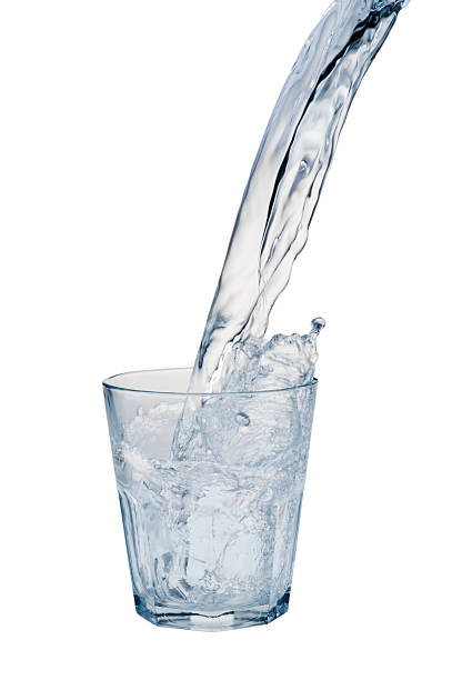 istock Water stream being poured into a glass 178530959