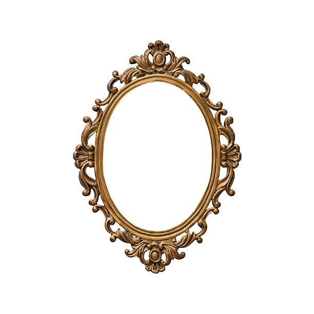 istock Antique gold photo frame 178531043