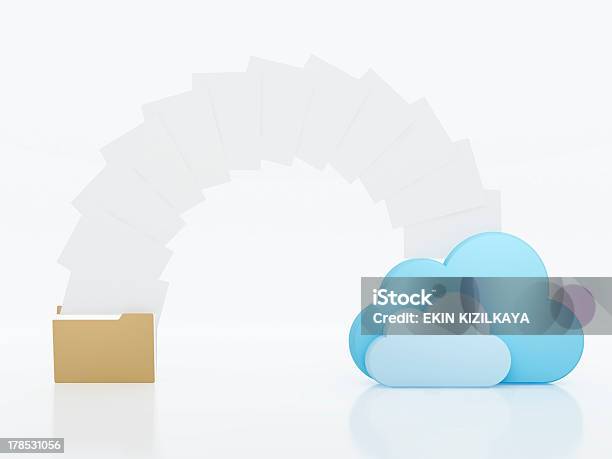 Concepto De Computación En Nube Foto de stock y más banco de imágenes de Abstracto - Abstracto, Accesibilidad, Aplicación para móviles