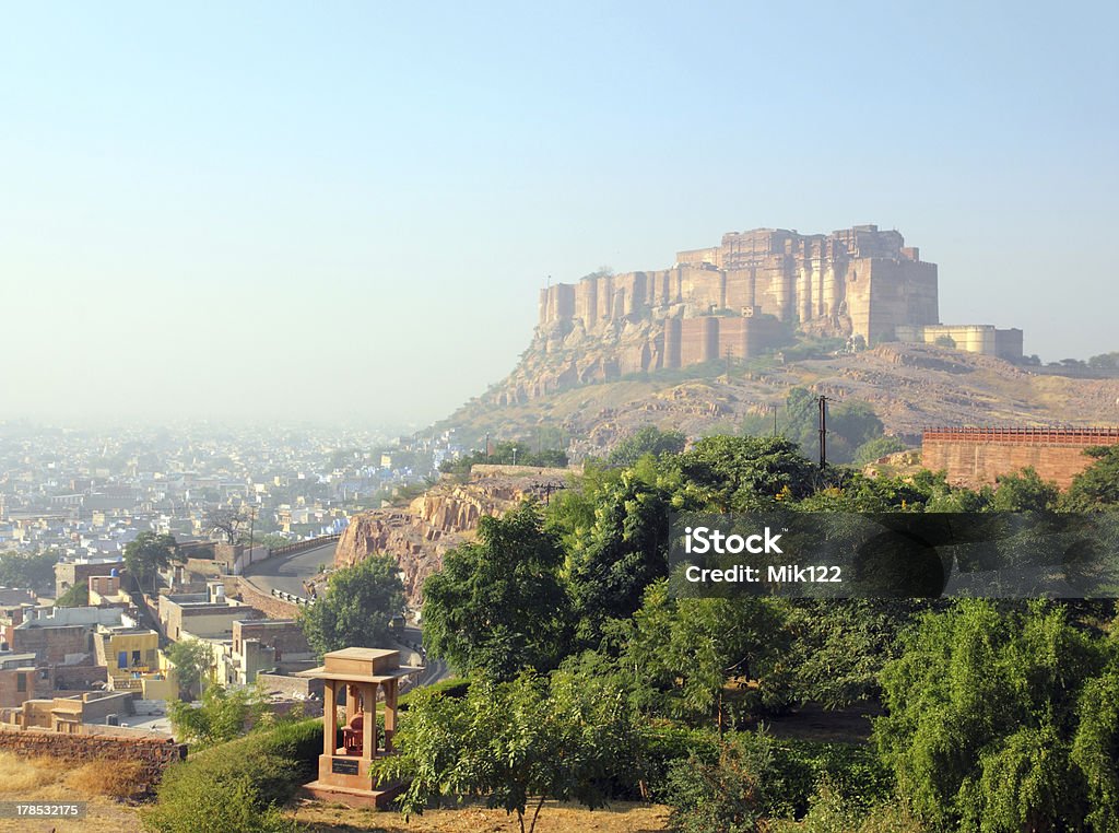 fort Jodhpur - Foto stock royalty-free di Ambientazione esterna