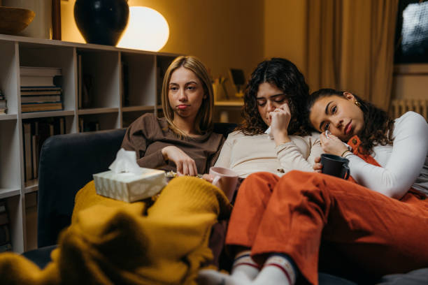istock female friends at home 1785322324