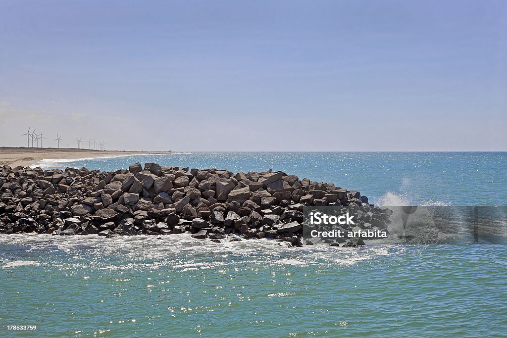 Dwarka ambiente que valoriza litoral - Foto de stock de Gujarat royalty-free