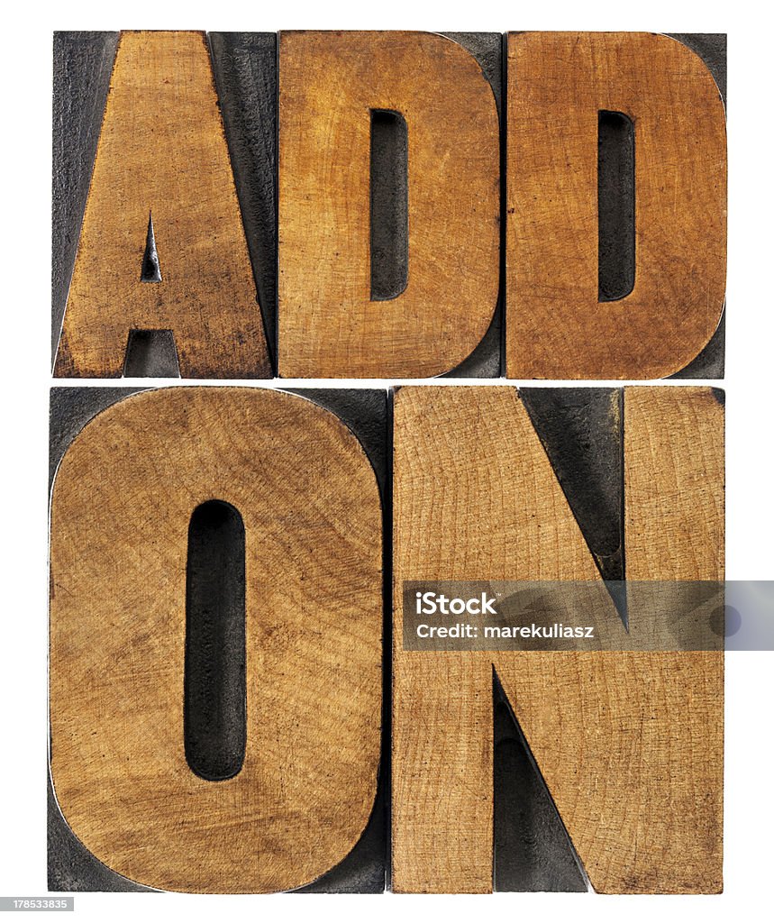 addon (add-on) de tipo de madera - Foto de stock de Accesorios para el vehículo libre de derechos