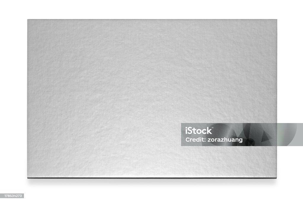 Silver card - Foto de stock de Prateado royalty-free