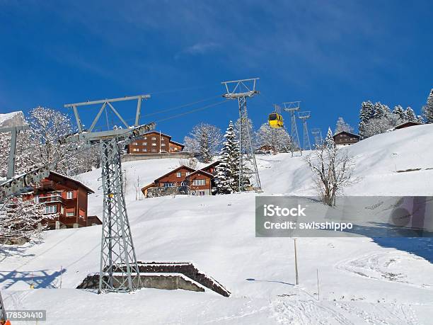 Inverno In Alpi - Fotografie stock e altre immagini di Albero - Albero, Alpi, Alpi svizzere