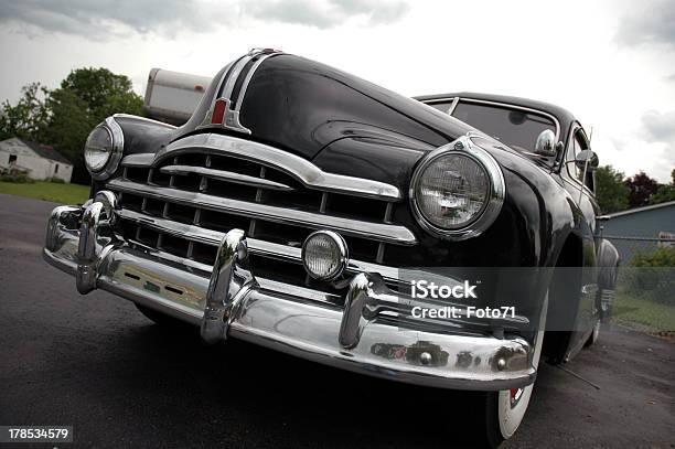 Auto Classiche - Fotografie stock e altre immagini di Automobile - Automobile, Colore nero, Composizione orizzontale