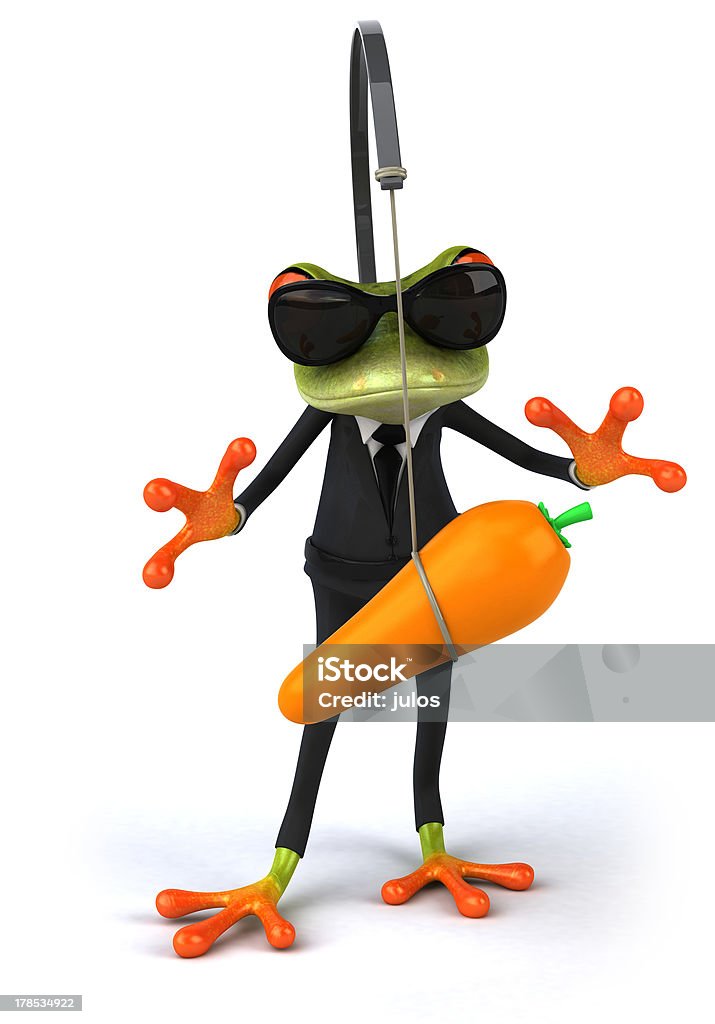 Business Frog  Amphibian Stock Photo