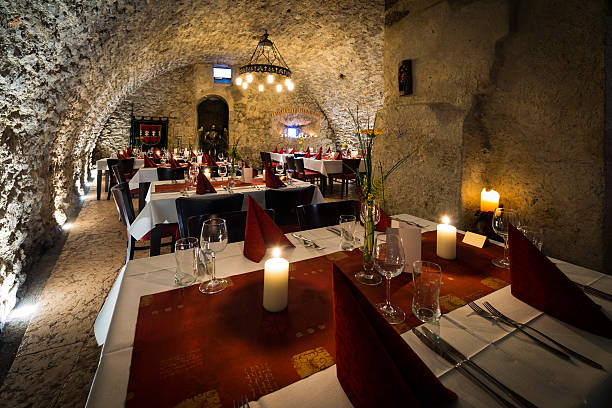 istock romantic arch stonewall in knight room 178535020