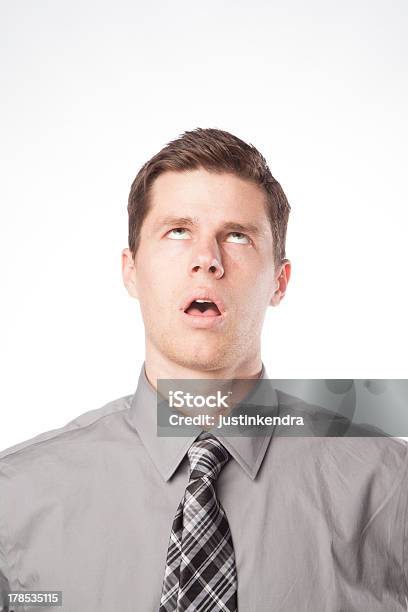 Business Man Bored Stock Photo - Download Image Now - Adult, Adults Only, Boredom