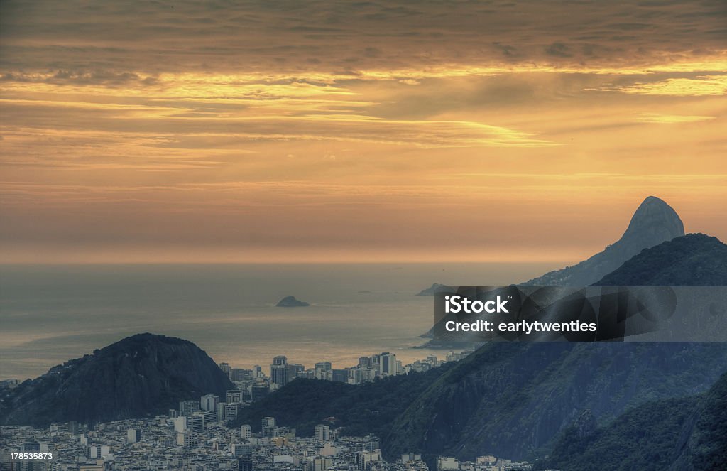 Rio de Janeiro Hills - Royalty-free Amarelo Foto de stock
