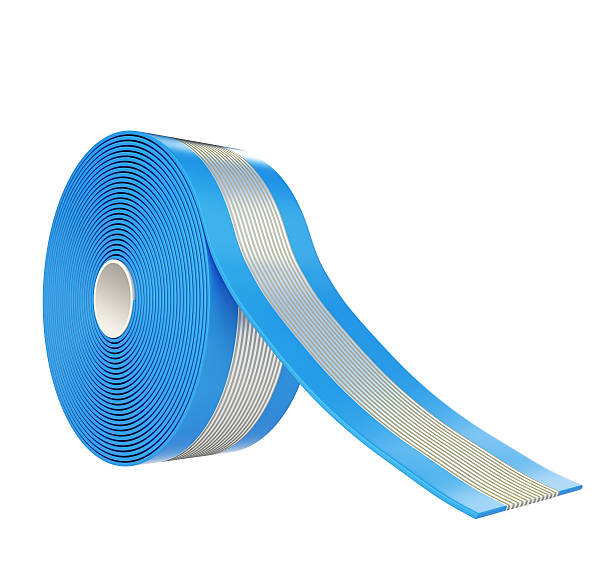 istock Scotch tape isolated on the white background 178536119