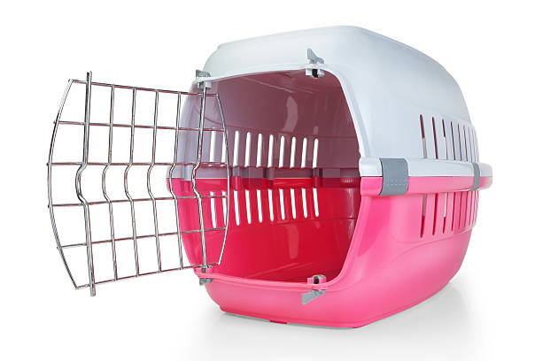 istock Cage for transporting pets. With the door open. 178536517