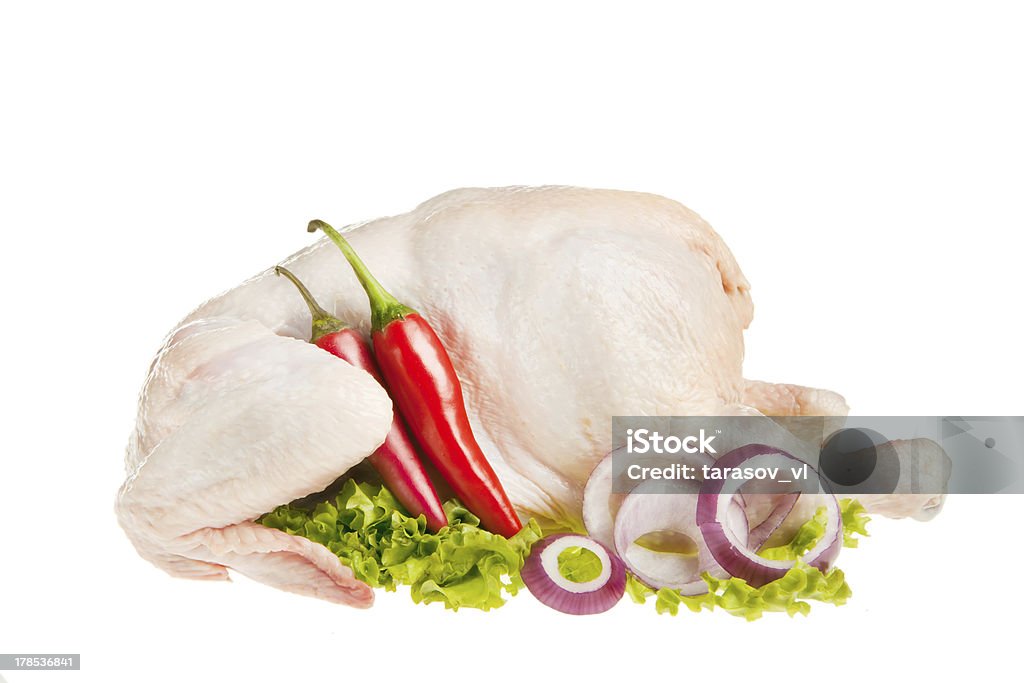 Pollo crudo - Foto stock royalty-free di Carne