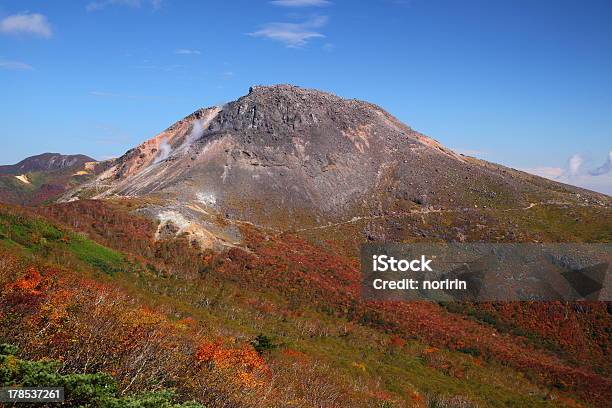 Mt Nasudake In Autunno - Fotografie stock e altre immagini di Acero giapponese - Acero giapponese, Albero, Alpinismo