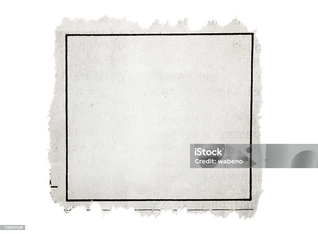 Classificados - Royalty-free Jornal Foto de stock