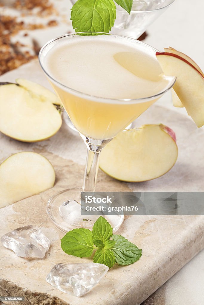 drink apple pear Crushed Ice Stock Photo