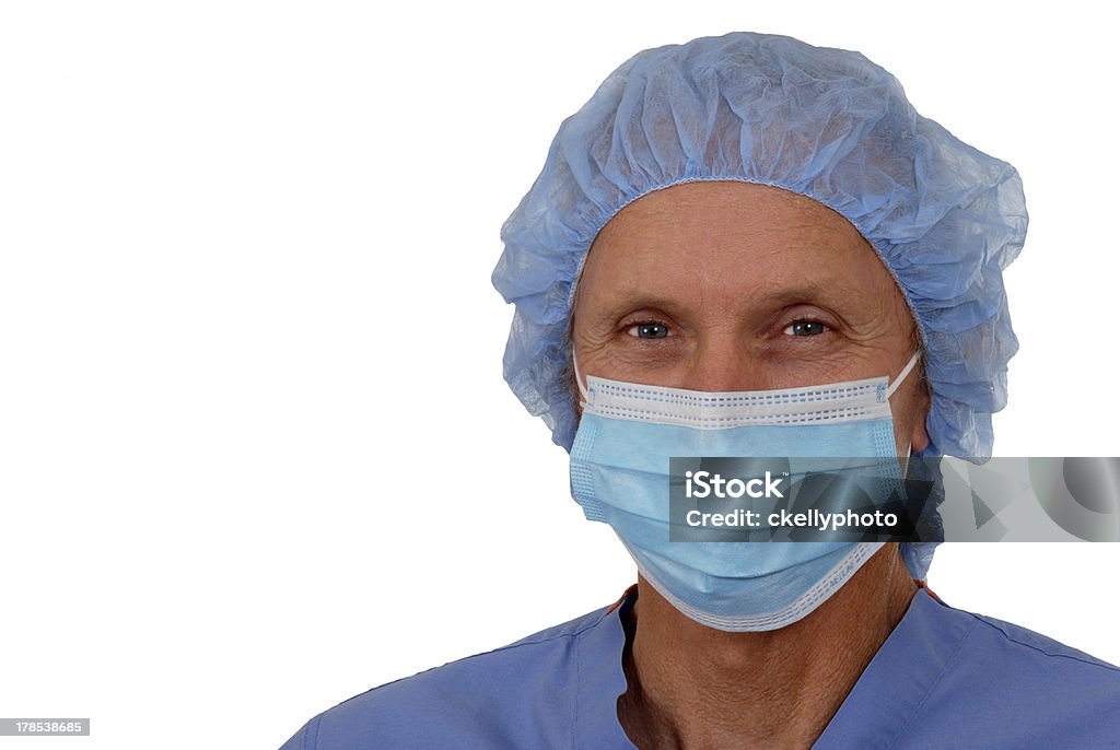 Cirujano macho, vertical - Foto de stock de Adulto libre de derechos