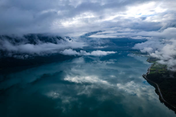 istock Dramatic clouds above Innvikfjorden fjord in Norway 1785391423