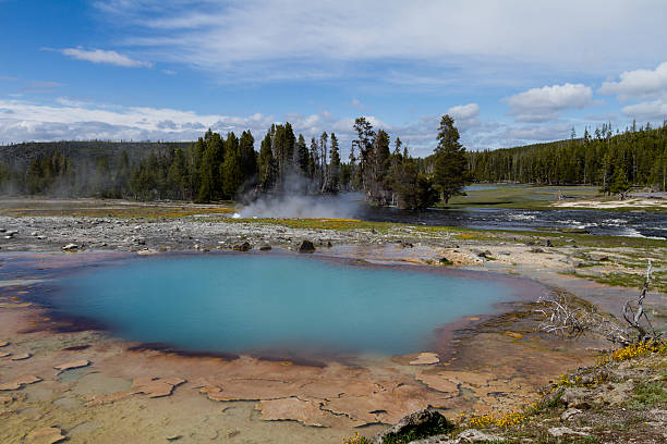 Sapphire Pool stock photo