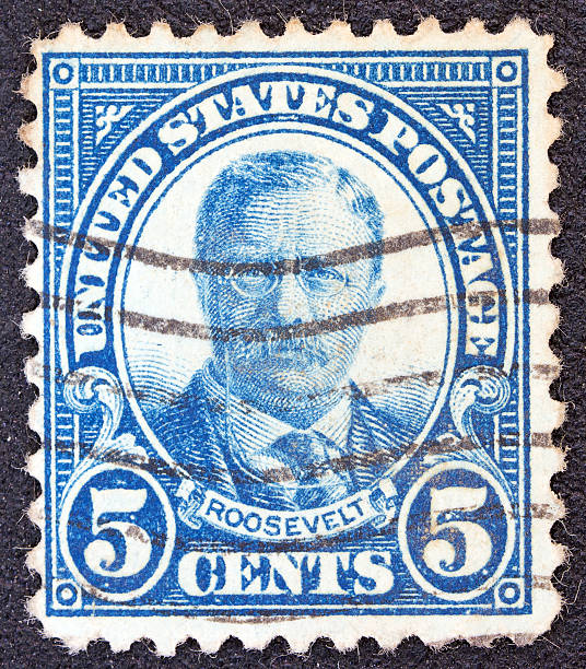 istock USA stamp shows president Theodore Roosevelt (1922) 178540155