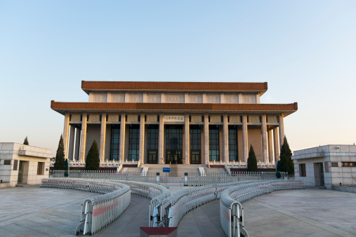 The mausoleum of Chairman Mao Ze Dong China