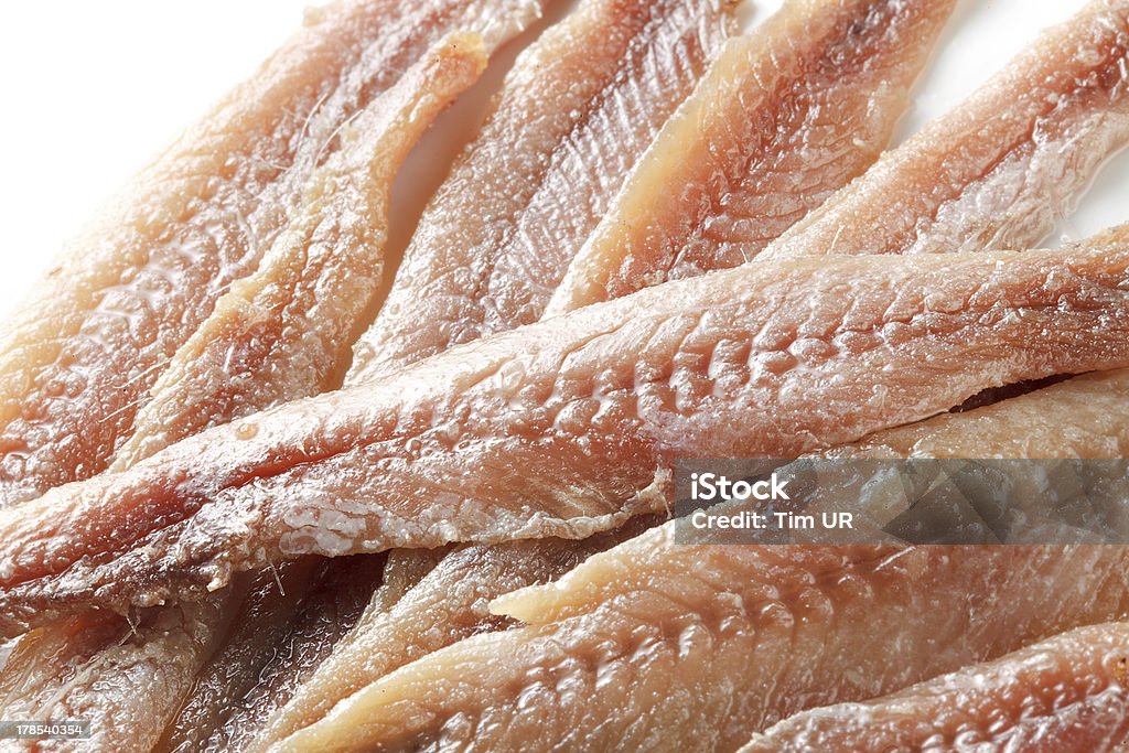 Макро anchovy. Филе - Стоковые фото Анчоус роялти-фри
