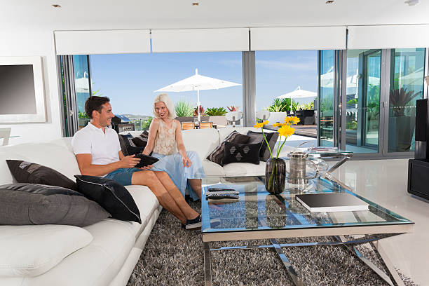 istock Couple in living room 178540660
