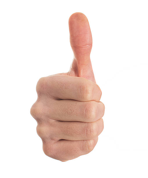 istock Close-up Of A Thumb Up Sign 178540839
