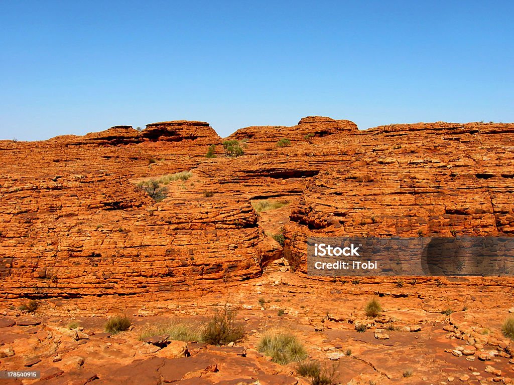 Entroterra australiano Parete rocciosa - Foto stock royalty-free di Australia